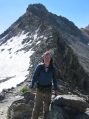 Glen Pass * Rich standing atop Glen Pass * 488 x 650 * (118KB)