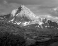 Mt Huxley * Mt Huxley (13,086 ft) after a dramatic afternoon hail storm. * 813 x 650 * (163KB)