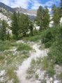 Muir Pass Ahead * Muir Pass in the distance * 488 x 650 * (150KB)