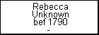 Rebecca Unknown