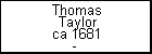 Thomas Taylor