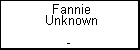 Fannie Unknown