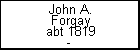 John A. Forgay