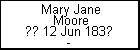 Mary Jane Moore